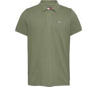 Tommy Jeans TJM Slim Placket Polo Ext Dm0dm20676 Polo, Green (Aruba Green), S para Hombre