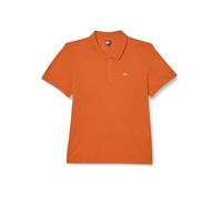 Tommy Jeans TJM Slim Placket Polo Ext Dm0dm20676 Polo, Orange (Bright Vermillion Orange), XXL para Hombre
