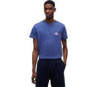 Tommy Jeans TJM Slim Sign Chest SS tee Ext DM0DM22538 S/S T-Shirt, Azul (Blue Storm), XL