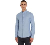 Tommy Jeans Tjm Slim Stretch Oxford Shirt Dm0dm09594 Camisa de manga larga, Azul (Twilight Navy), XL Hombre