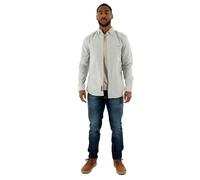 Tommy Jeans TJM Slim Stripe Oxford Shirt Ext Dm0dm20668 Camisa, Blue (Dark Night Navy Stripe), XS para Hombre