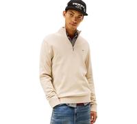 Tommy Jeans TJM SLM ESS Light ¼ Zip SWTR Ext Dm0dm21654 - Suéter con Media Cremallera para Hombre (Paquete de 1), Beige (Arena del Golfo), XL