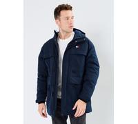 Tommy Jeans Parka Hombre Tech Canvas con Capucha, Azul (Dark Night Navy), L