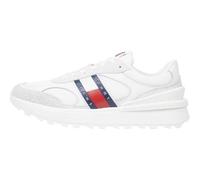 Tommy Jeans TJM Technical Runner ESS Em0em01537 - Tenis Bajos para Hombre, Blanco Crudo, 43 EU