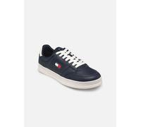 Tommy Jeans Sneaker Cupsole Hombre The Greenwich New de Piel, Azul (Dark Night Navy), 45
