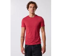 Tommy Jeans TJM Xslim Jaspe Htr tee Ext Dm0dm20363 S/S T-Shirt, Red (Sapphire Red Htr), XXL Hombre