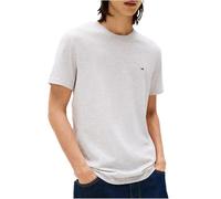 Tommy Jeans TJM Xslim Jaspe Htr tee Ext Dm0dm20363 S/S T-Shirt, Grey (Lt Grey Htr), S Hombre