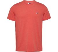 Tommy Jeans TJM Xslim Jaspe 2.0 tee Ext Dm0dm20363 Camiseta, Orange (Bright Vermillion Htr), M para Hombre