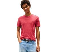 Tommy Jeans TJM Xslim Jaspe Htr tee Ext Dm0dm20363 S/S T-Shirt, Red (Sapphire Red Htr), XL Hombre