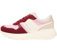 Tommy Jeans Tjw Cleated Runner Suede Mix En0en02921 - Tenis Bajos para Mujer