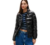 Tommy Jeans TJW DW0DW21618 - Chaqueta delgada con cremallera para mujer, color negro, talla L, negro (negro), L