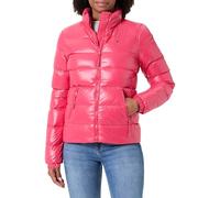 Tommy Jeans TJW DW0DW21618 - Chaqueta delgada con cremallera para mujer, color rojo, talla M, Rojo (Vintage Cerise), M