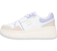 Tommy Jeans TJW EN0EN02916 - Cesta Retro para Mujer, Parte Superior Baja, Beige (Arena del golfo/Polvo de bígaro), Talla 6 de Reino Unido, Beige Gulf Sand Periwinkle Dust, 6