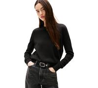 Tommy Jeans Jersey Mujer Essential Crew de lagodón, Negro (Black), S