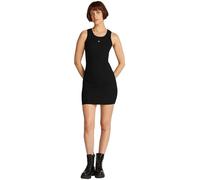 Tommy Jeans Tjw Essential Rib Bodycon Ext, Vestido Entallado Mujer, Negro (Black), S