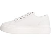 Tommy Jeans Tjw Flatform - Tenis para Mujer LTR EN0EN02964 Low Top, Color Blanco (Crudo), 2.5 UK