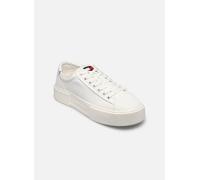Tommy Jeans TJW FOXING FLATFORM 36 Blanco