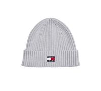 Tommy Jeans TJW Heritage Core AW0AW17899 - Gorro para Mujer, Color Gris, Talla única, Gris (Gris Plateado Jaspeado), Talla única