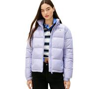 Tommy Jeans Tjw Pckbl HD ESS Pffr Shiny Ext Dw0Dw22039 Chaqueta Acolchada, Blue (Periwinkle Dusk), L para Mujer