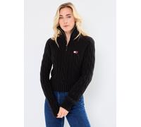 Tommy Jeans Tjw Reg 1/4 Zip Swea DW0DW20269 XL Negro