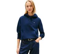 Tommy Jeans Tjw Reg S Flag Hoodie Dw0dw19958 Sudadera, Blue (Dark Night Navy), XL para Mujer