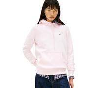 Tommy Jeans Tjw Reg S Flag Hoodie Dw0DW19958 Sudadera con Capucha, Rosa (Rosa Claro), S Mujer, Rosa Claro, S