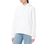 Tommy Jeans Sudadera con Capucha Tjw Reg S Flag Dw0dw19958ybr004, White (White), M para Mujer