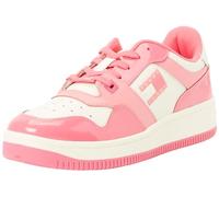Tommy Jeans Tjw Retro Basket Patent LTR En0en02499Cupsole - Tenis para Mujer, Rosa Rosa Alerta, 37 EU