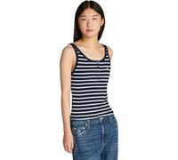 Tommy Jeans Top navy / blanco, Talla XS