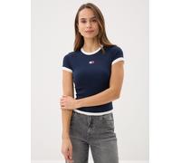 Tommy Jeans Tjw Slim Sh Badge Ss XS Azul