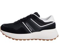 Tommy Jeans Tjw Sporty Runner EN0EN02991 Low Top para Mujer, Color Negro (Negro), 4 UK