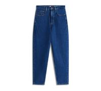 Tommy Jeans Vaqueros Mujer Mom Tapered Fit, Azul (Denim Dark), 27W/28L
