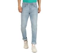 Tommy Jeans Vaqueros Hombre Austin Tapered Fit Slim Fit, Azul (Denim Light), 34W/32L
