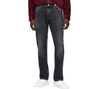 Tommy Jeans Vaqueros Hombre Ryan Straight Regular Fit, Negro (Denim Black), 32W/34L