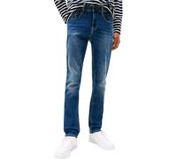 Tommy Jeans Vaqueros Hombre Scanton Slim Fit, Azul (Denim Dark), 32W/33L