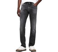 Tommy Jeans Vaqueros Hombre Scanton Slim Fit Elásticos, Negro (Denim Black), 31W/36L