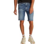 Tommy Jeans Vaqueros Hombre Shorts Scanton Slim Fit, Azul (Denim Medium), 28W