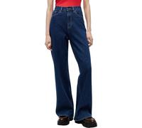 Tommy Jeans Vaqueros Mujer Claire Pernera Ancha, Azul (Denim Dark), 34W/30L