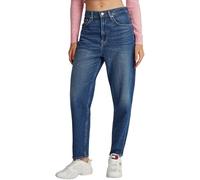 Tommy Jeans Vaqueros Mujer Mom-Fit Tapered Fit, Azul (Denim Dark), 32W/28L