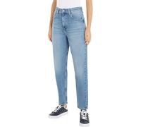 Tommy Jeans Vaqueros Mujer Mom-Fit Ultra con Talle Alto, Azul (Denim Light), 25W/30L
