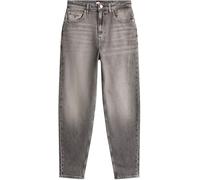 Tommy Jeans Vaqueros Mujer Mom Jeans Cintura Alta, Gris (Denim Grey), 28W/31L