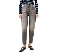 Tommy Jeans Vaqueros Mujer Mom Jeans Cintura Alta, Gris (Denim Grey), 30W/30L