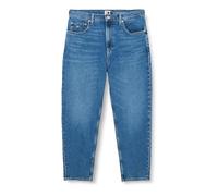 Tommy Jeans Vaqueros Mujer Mom Jeans Tapered Fit, Azul (Denim Medium), 33W/32L