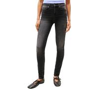 Tommy Jeans Vaqueros Mujer Nora Mid Waist Skinny Fit, Negro (Denim Black), 27W/30L