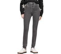 Tommy Jeans Vaqueros Mujer Sylvia Skinny Fit Talle Alto, Negro (Denim Black), 28W/28L