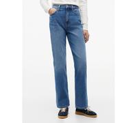 TOMMY JEANS Vaqueros rectos de cintura alta Layla. Color Denim Azul