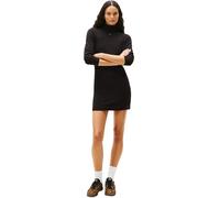 Tommy Jeans Vestido Tipo Jersey Mujer Essential con Cuello Vuelto, Negro (Black), M