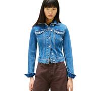 Tommy Jeans Vivianne Skn Jacket Ci8132 Ext Dw0Dw22489 Chaqueta Trucker, Denim (Denim Medium), M para Mujer