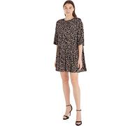 Tommy Jeans Women A Line Floral Dress Elegant, Multicolor (Floral Aop), S