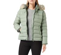 Tommy Jeans Women Basic Down-Filled Jacket Winter, Green (Dusty Sage), XXS